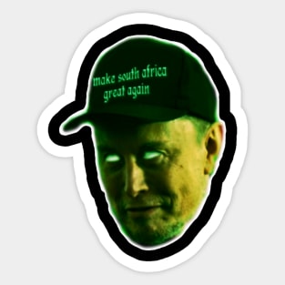 Zombie Elon Musk Sticker